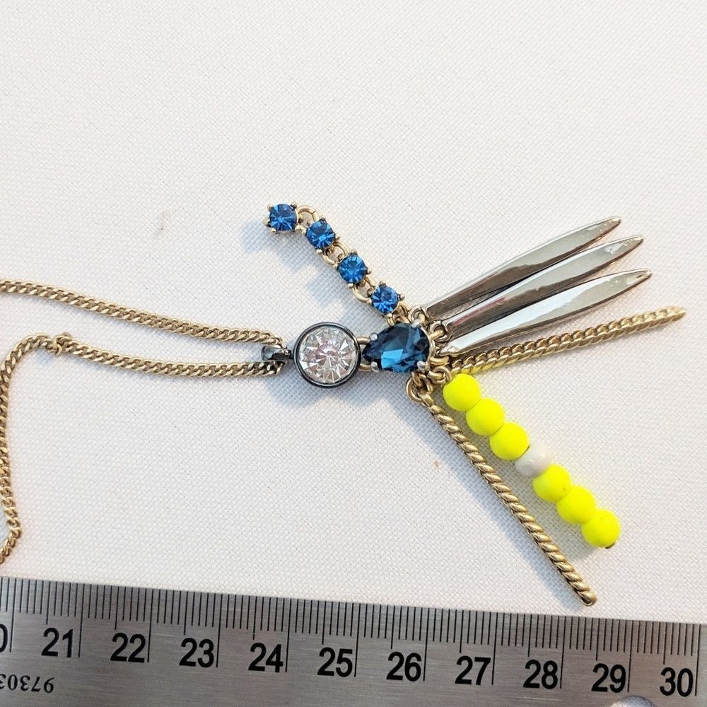 J. Crew Fly Fishing Inspired Pendant Necklace